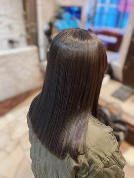 シャル 八王子(shalu) しなやかストレート＊髪質改善