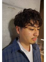 ザエバナンスクラブ 白金(THE EBANANS CLUB)&nbsp;マッシュランダムパーマスタイル