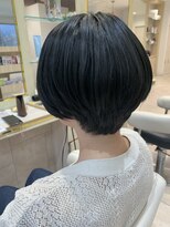 アッシュ 仙川店(Ash)&nbsp;30代40代50代 大人ナチュラルショートボブ 前髪なし