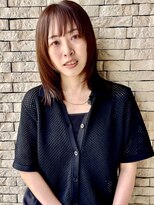 アルネ(arne)&nbsp;顔周りレイヤー×切りっぱなし