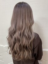 ジャム クリエイティブ ヘアデザイン(jam Creative Hair Design)&nbsp;透け感たっぷりラテベージュ