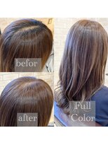 ヴィアスヘアー(vias hair)&nbsp;明るめの白髪染め×グレージュカラー