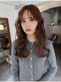 ブリーチなし明るめブラウン!