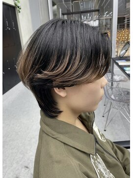 デュー 栄(DEW) 【DEW】中華ヘア/カルマパーマ/センターパート