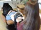 ヘアーアンドビューティーソレイユの写真/ヘアループでボリュームUPの感動体験を!結び目も目立たない！ボリュームUPや毛流れ分け目をコントロール☆ 