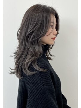 エル 新小岩(elu) 美髪/ワイドバング/レイヤーカット/くすみベージュ/新小岩駅