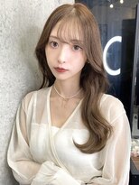 ユアーズヘア 東新宿店(youres hair)&nbsp;ガーリーオリーブベージュ