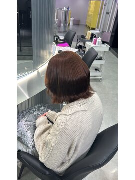 ジーナリア(Xena ria) 《rena》ボブ×ブラウンカラー