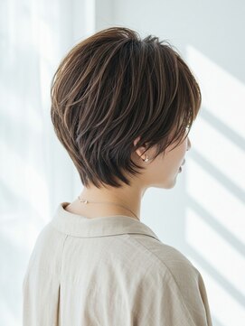 サンタフェ 名駅店(Santa'Fe) 白髪ぼかしカラー/脱白髪染め/グレイカラー/大人女性/ショート