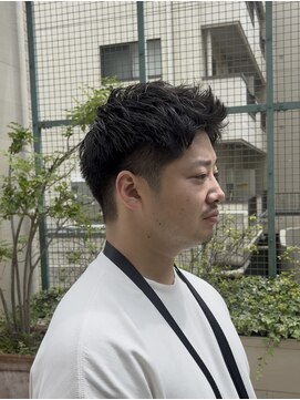 スタイル 成城学園前(STYLE) メンズ 刈り上げショート アップバング