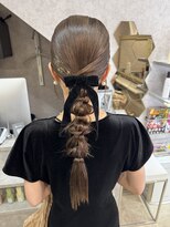 レガシーヘアーデザイン(Legacy hair design)&nbsp;【Rio】☆タイト編み下ろしアレンジ☆天神/今泉