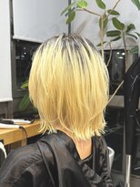 エリマ 調布(elima) 調布レディースカットボブレイヤーカットダブルカラー前髪カット