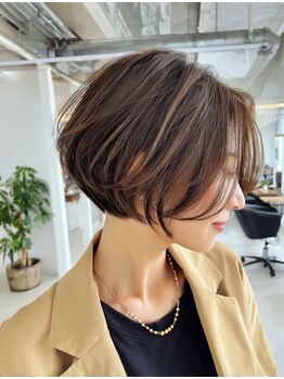 傷みが気になる白髪染めもダメージレスに*白髪ぼかしも人気◎[北習志野駅/縮毛矯正/髪質改善/白髪染め]