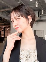 アルバム 池袋(ALBUM) ショート顔周りレイヤーおくれ毛前髪カット_F0653