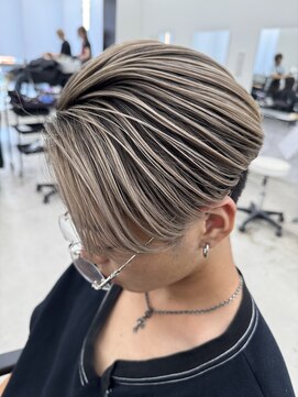 エゴル ナゴヤサカエ(ENGOL NAGOYA SAKAE) 【朝日大夢】メンズバレイヤージュ/ブリーチ