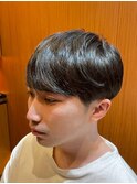 銀座　理容室　爽やかマッシュ