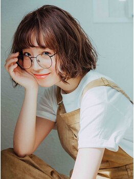 ヘアーアンドメイク ルナ(Hair&Make Runa)の写真/《トレンド×似合わせ》自分らしさに今っぽさをプラス◎お顔の雰囲気や骨格に合わせたカットで魅力を上げる