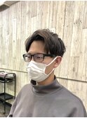 アップバングショート