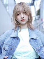 ギークス(GEEKS) 【GEEKS渋谷】ハッシュカット/ミルクティー/冬カラー/ネオウルフ