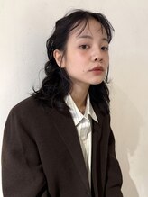 ナリー(Nary)&nbsp;ロブのウェーブパーマ