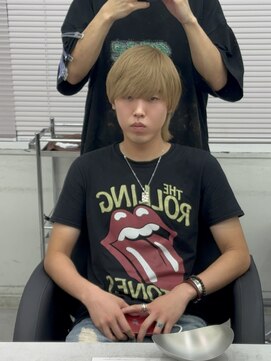 メンズペレ 渋谷(MEN'S PELE) MEN’S HAIR/ブルーブラック/フェザーパーマ/渋谷