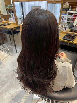 ヘアリゾート粋 トゥジュ 池袋東口店(tujuh) 艶髪ウェーブ/ナチュラルブラウン/髪質改善