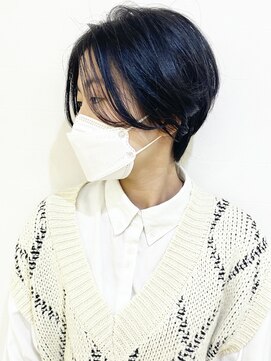 モリオ フロム ロンドン 成増店 【morio成増/玉井】ハンサムショート　刈り上げ　黒髪