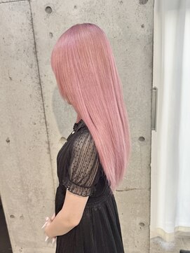 ラニヘアサロン(lani hair salon) ピンクカラー/桜ピンク/ブリーチ/ハイトーン/ニュアンスカラー