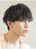 渋谷フェザーパーマ波巻きシャドウパーマルーズパーマツイスパ