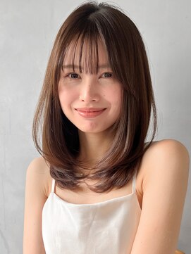キリ 表参道(kyli) シースルーバングクールショート艶感ワンカールイメチェン