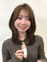 ガーデントウキョウ(GARDEN Tokyo) 【レイヤーカット/ミディアムヘア/大人可愛い/前髪カット/艶髪】