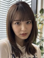 ミンクスリッカ 表参道(MINX RICCa)&nbsp;ミディアム×ナチュラルレイヤー