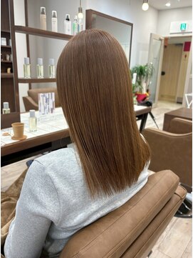ニュースエン(newseN:) ミルクティーベージュ/ダブルカラー/ケアブリーチ/万代/新潟