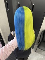 リトバイイースブルー(Lito by Y's BLUE)&nbsp;ブルー×ネオングリーン
