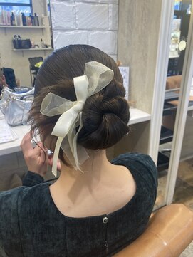 クイーンズゲート RITZ店(Queens's gate) カチモリヘアセット