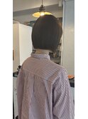 コンパクトミニボブ×ヘーゼルベージュ