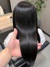 【再来限定】自然な艶髪を作る♪縮毛矯正+トリートメント(Synergy)