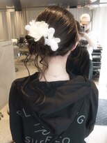 ロージーバイフーガヘアー 元住吉店(Rosy by FUGAhair)&nbsp;ニュアンスサイドお団子♪