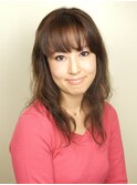 ロングのふんわりスタイル