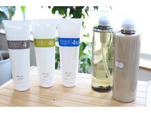 ＴＯＫＩＯシャンプーで整え、ＴＯＫＩＯ　４　で毛髪表面の油分を補い、質感形成！