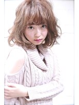 ホラン(HoLan)&nbsp;【HoLanラフウエーブ】スポンテニアス前下がりボブミルクティー