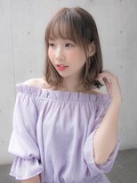 ルティア(Lutia)&nbsp;ブルージュ 伸ばしかけヘア小顔ヘア ダブルカラー ☆