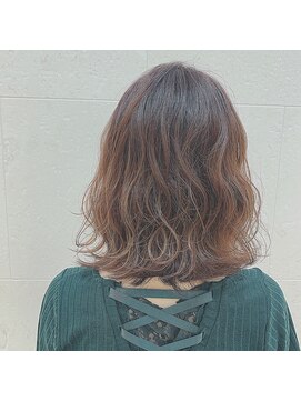 シャンティ 札幌駅前店(Shanti) ロブ style。　　　【芦名沢 晴菜】