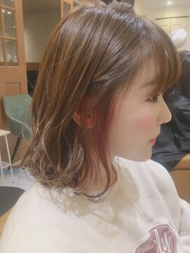 ロンド パルティール 大宮(Lond partir) 【神田安優奈】シアーベージュのインナー桜ピンク