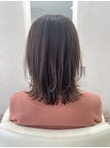 切りっぱなしスタイル♪