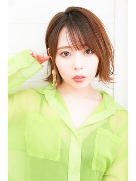 オーシャン(Ocean) [OCEAN Hair&Life]外ハネボブ☆スリークボブ☆耳かけ☆