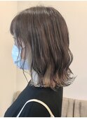 インナーカラーボブ