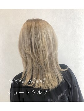 キール 吉祥寺(KIR) ミルクティー、ホワイトブリーチ、グラデーションカラー