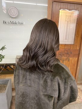 ボン マール ヘアー(Bon Male hair) 【ブリーチなしグレージュ】