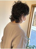 〈清澄白河 半個室〉マッシュウルフパーマ